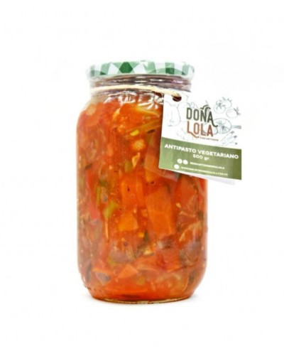 Antipastos  con atún picante y vegetariano