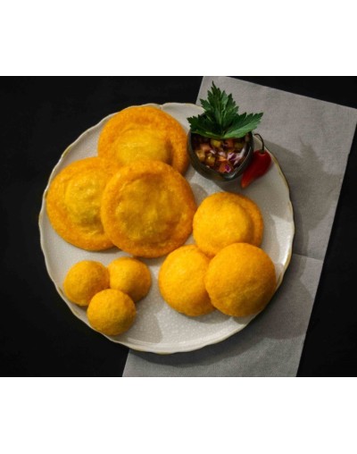AREPA CON CARNE X 60g