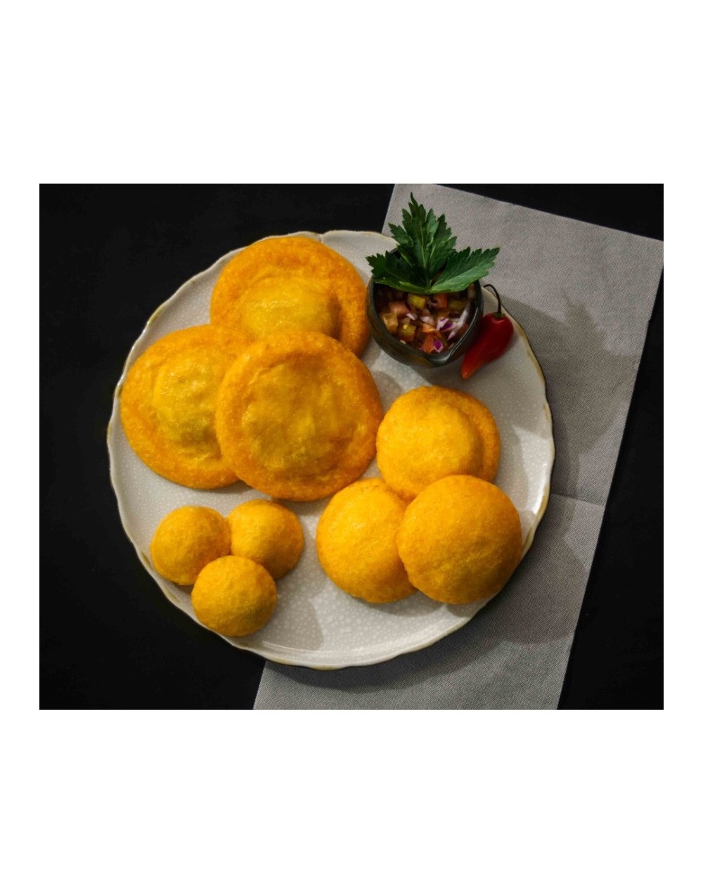 AREPA CON CARNE X 60g