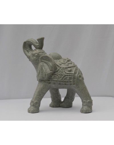 Elefante simulación piedra  Deloreart