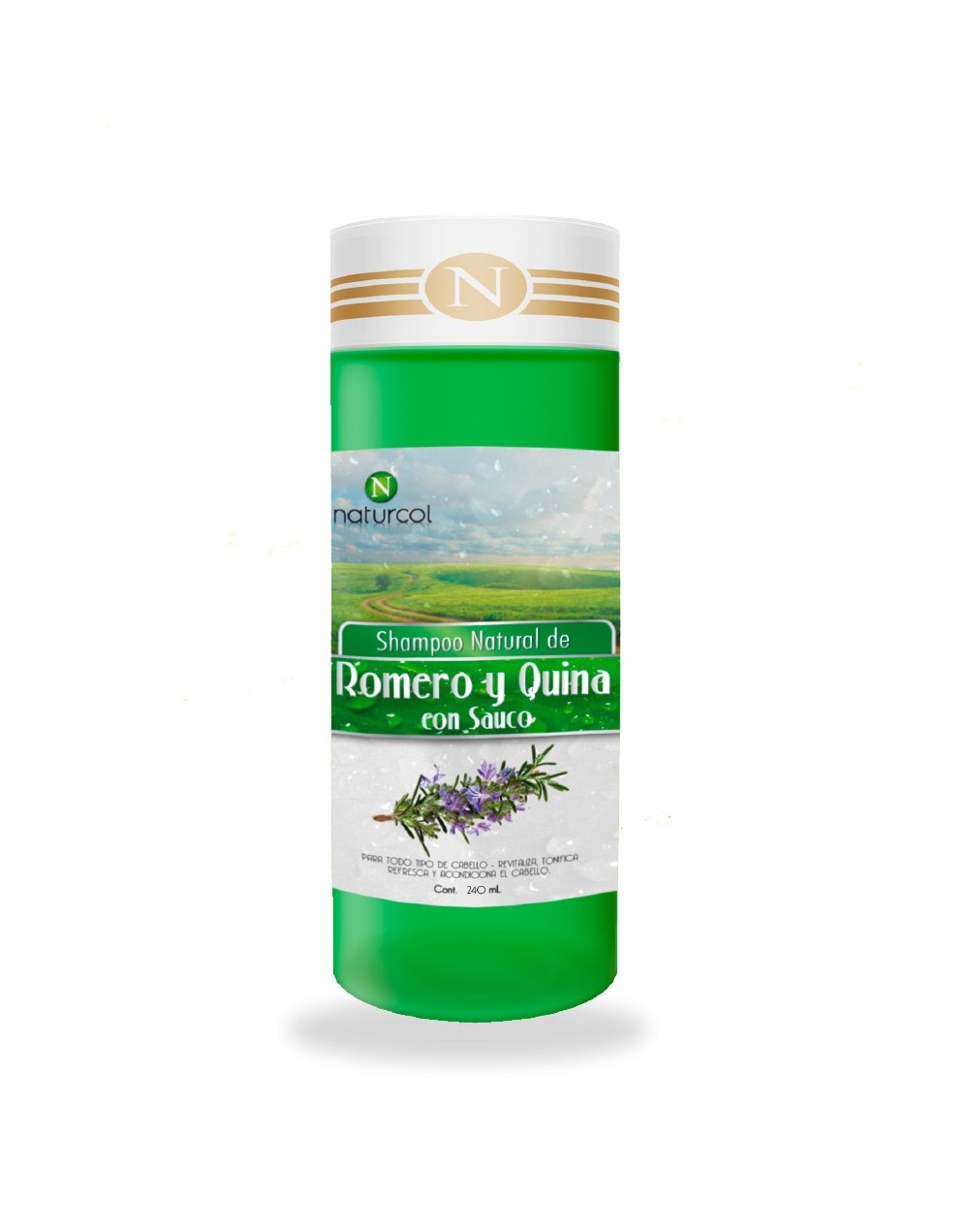 Shampoo de Romero y Quina 240mL