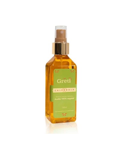 Aceite concentrado de caléndula 150 ml - 100% vegetal - greti 