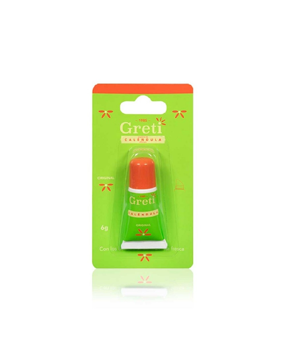 Protector labial de caléndula original - greti
