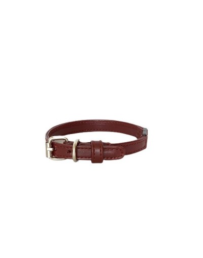 Collar para gato color red wine