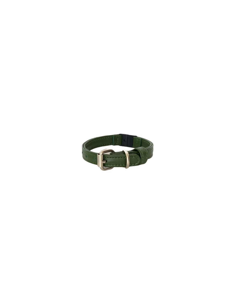 Collar para gato color green cactus 