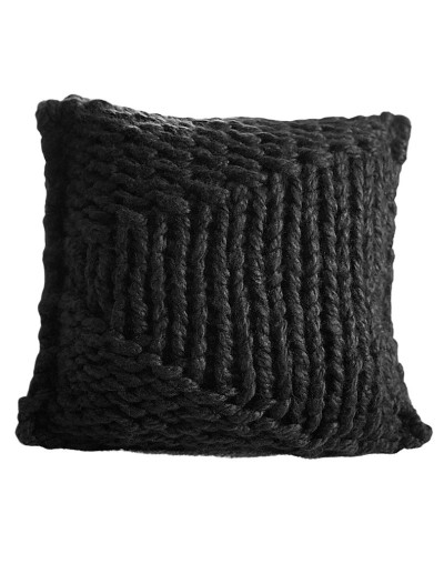 Cojín tejido tengo frio