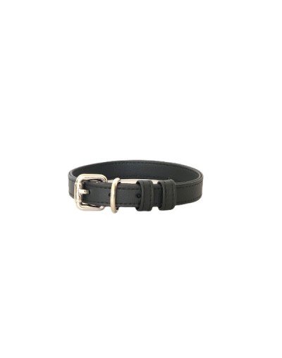 Collar para perro color midnight black