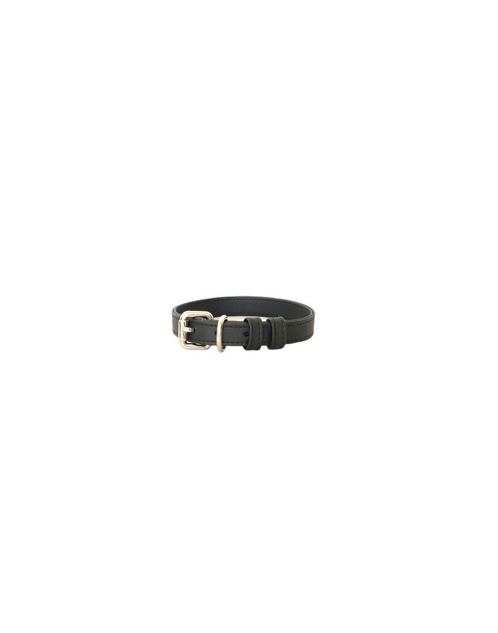 Collar para perro color midnight black