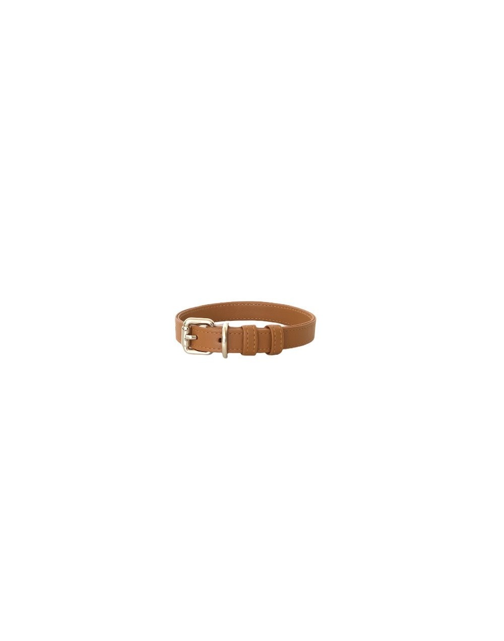 Collar para perro color almond brown