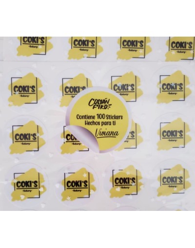 sticker logo