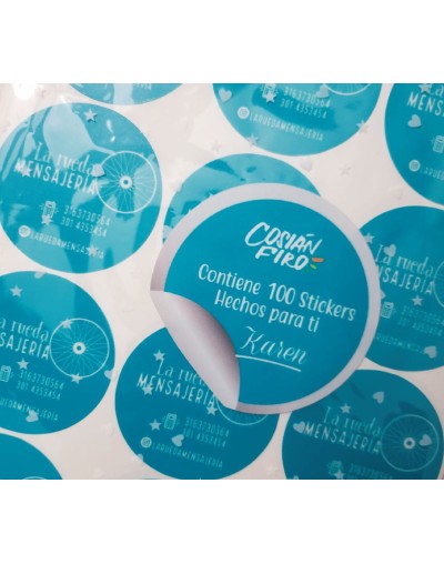 sticker logo