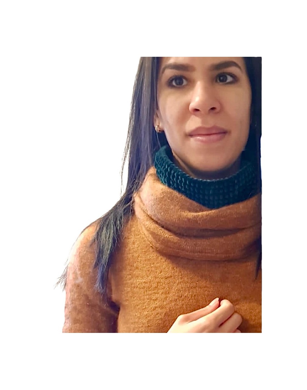 Cuellos tejidos tengo frio