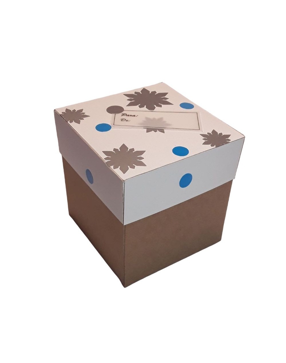 Caja regalo kraft pequeña