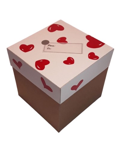 Caja regalo kraft mediana