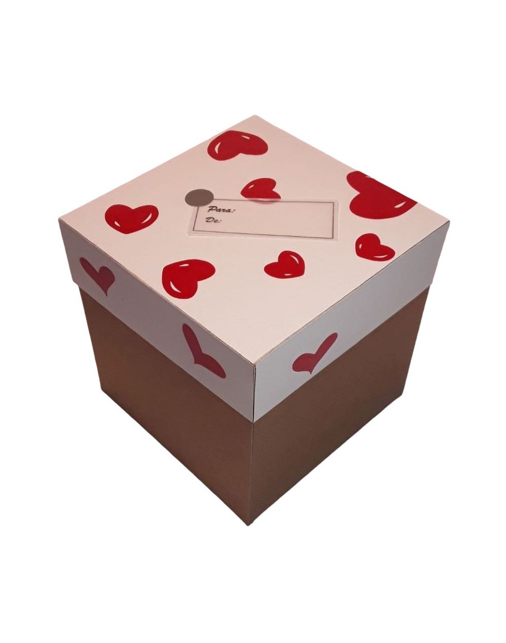 Caja regalo kraft mediana