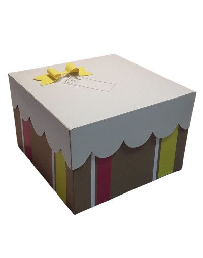 Caja regalo grande tapa curva