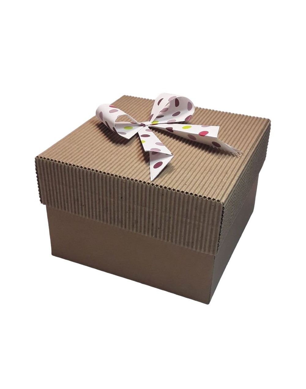 Caja grande tapa corrugada