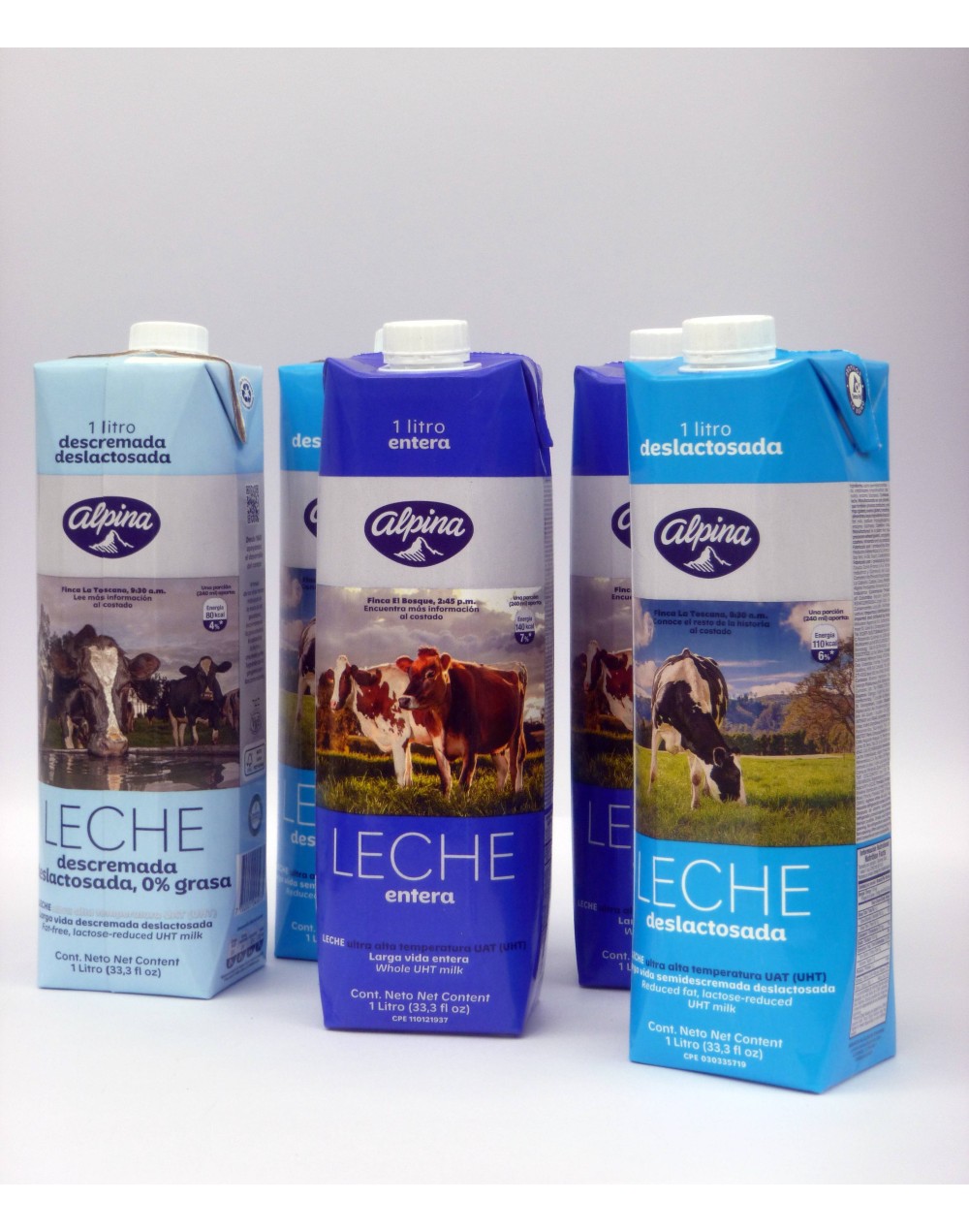 Leche en caja Alpina