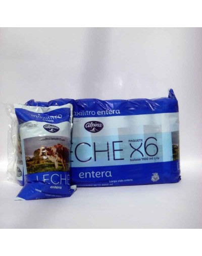 Leche entera Alpina