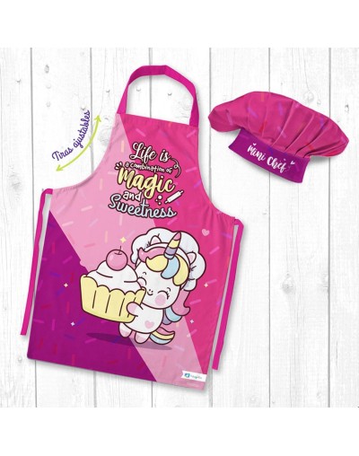 Delantal infantil de cocina