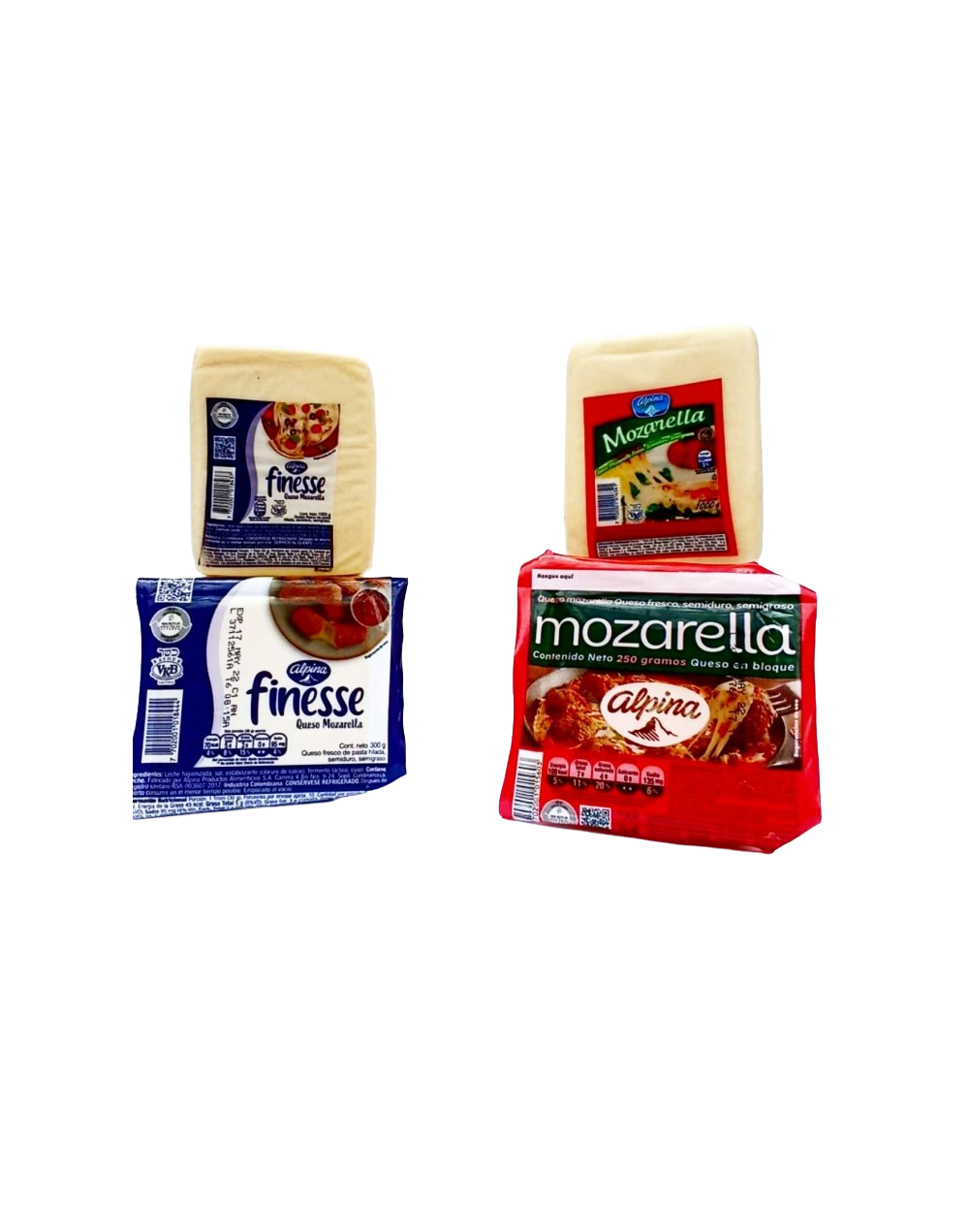 Queso finessequeso mozarella