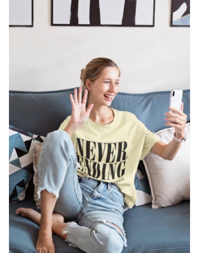 Camiseta en algodón Never Ending