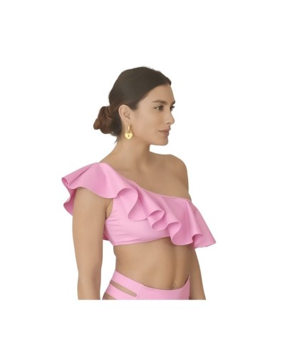 Crop top de un hombro