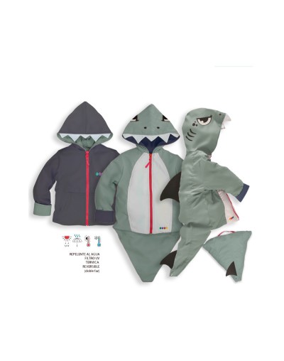 Chaqueta Tiburón Gris