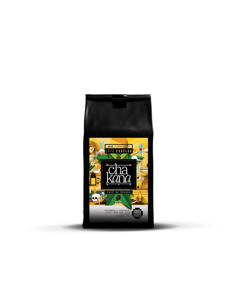 Café chakana excelso origen Cundinamarca 250gr