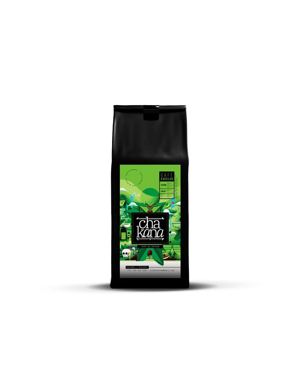 Café chakana excelso origen huila 340gr