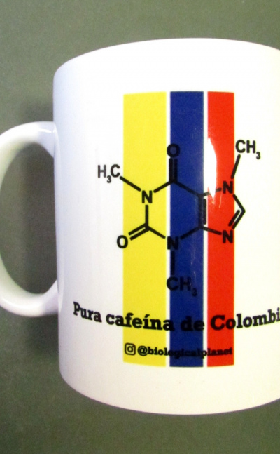 Pocillo cafeína de Colombia
