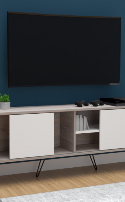 Mueble Multipropósito Náutico TV 160cms puertas corredizas