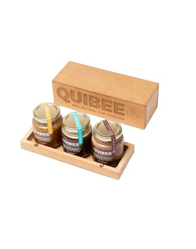 Caja kit madera x3