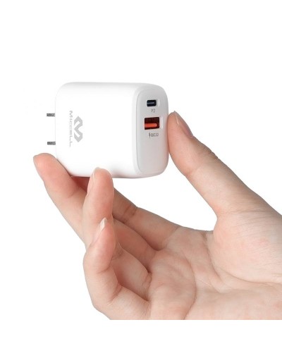 Cargador rápido de 20w 2 puertos 