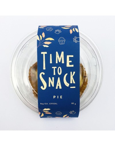 Time To Snack Pie de Carne, Manzana y Espinaca 80g