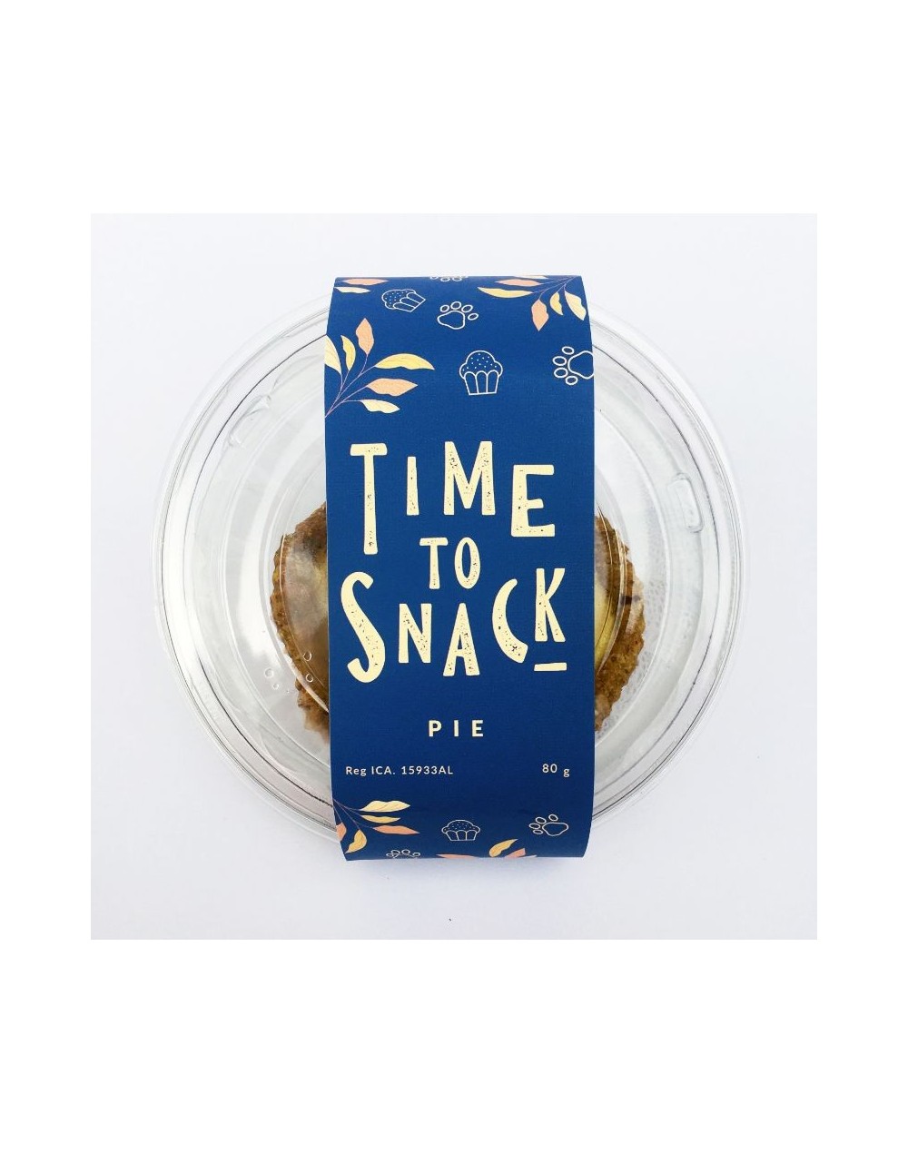 Time To Snack Pie de Carne, Manzana y Espinaca 80g