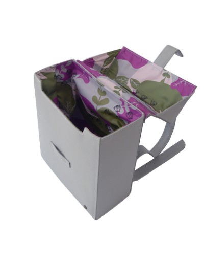 Cubeto morral  bolso cuadrado en cuero hecho a mano songo sorongo 