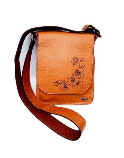 Bolso dama manos libres ankay 100 cuero natural