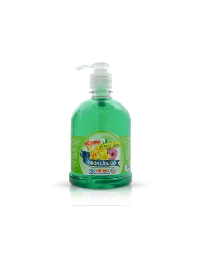 Jabón líquido para manos Antibacterial 500 mL válvula