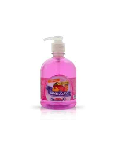 Jabón líquido para manos Antibacterial 500 mL válvula