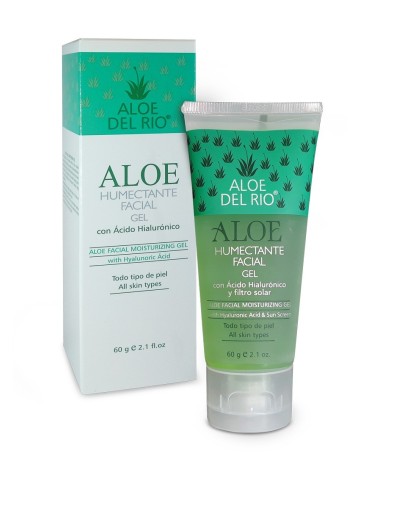 Aloe Humectante Facial Gel con Ácido Hialurónico 60ml
