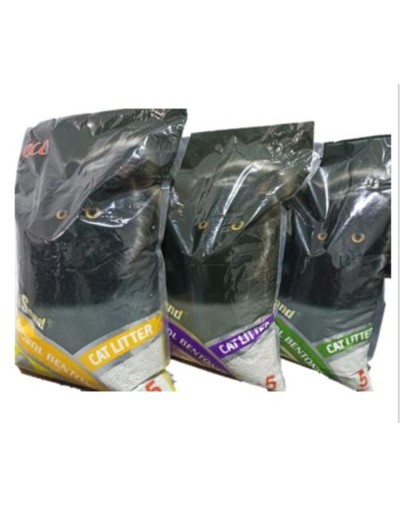 Arena sanitaria para gatos bolsa  x 4 kg 