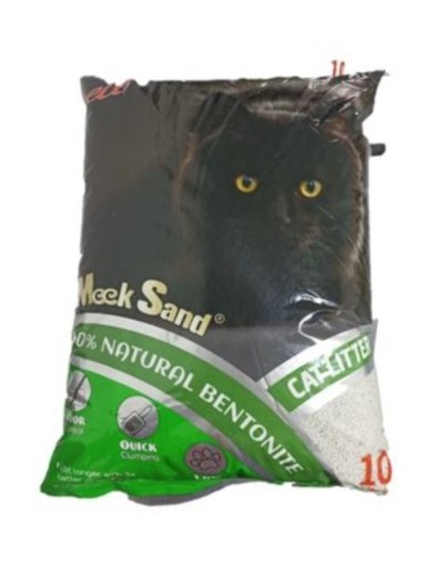Arena sanitaria para gatos bolsa  x 8 kg 
