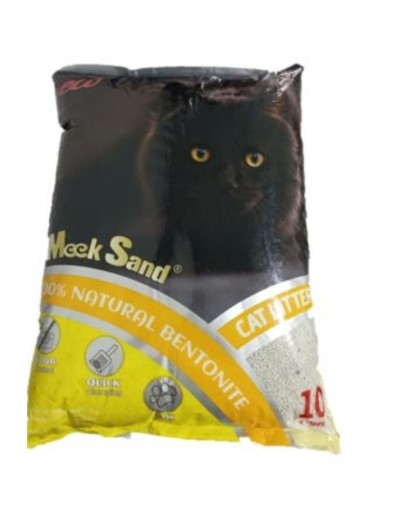 Arena sanitaria para gatos bolsa  x 8 kg 