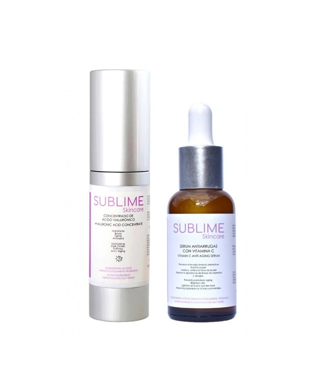 Kit básico Vitamina c  contorno de ojos