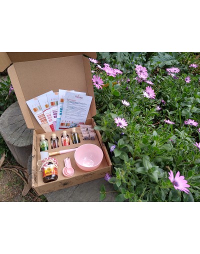 Kit de mascarillas faciales naturales esencias adultos