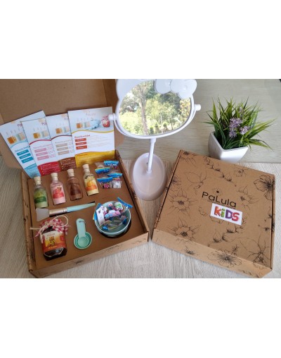 Kit de mascarillas faciales naturales esencias niños