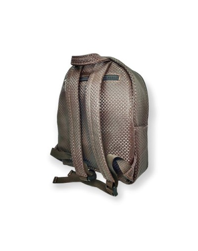 Mini morral combinación en cuero minca