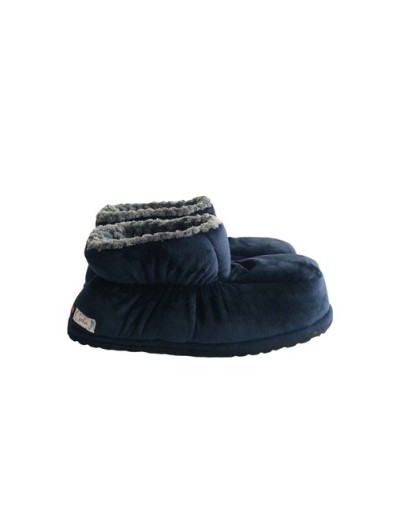 Pantuflas mocasines negras