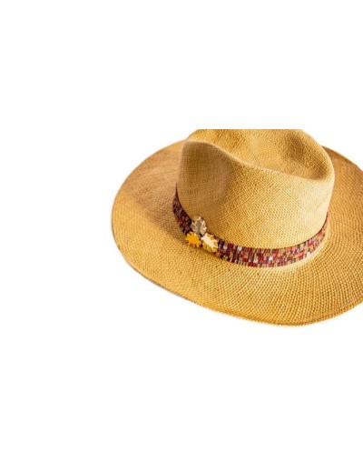 Sombrero Etéreo tríptico monstera Ana Martin